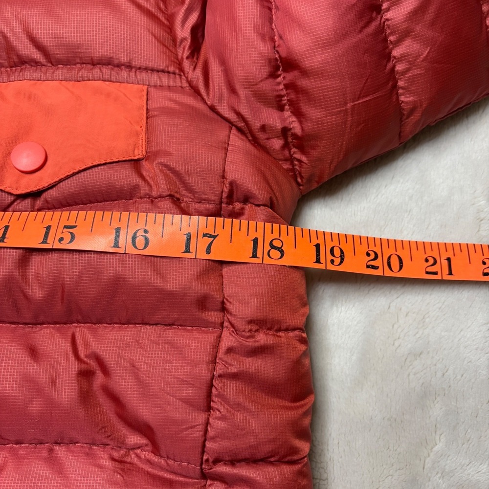 Patagonia Down Snap-T Pullover Puffer Jacket Women XS Red Pullover Insulated - Picture 9 of 9